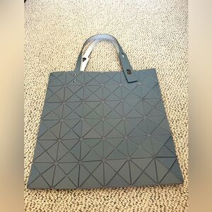 Bao Bao Issey Miyake- Grey Matte Lucent Tote